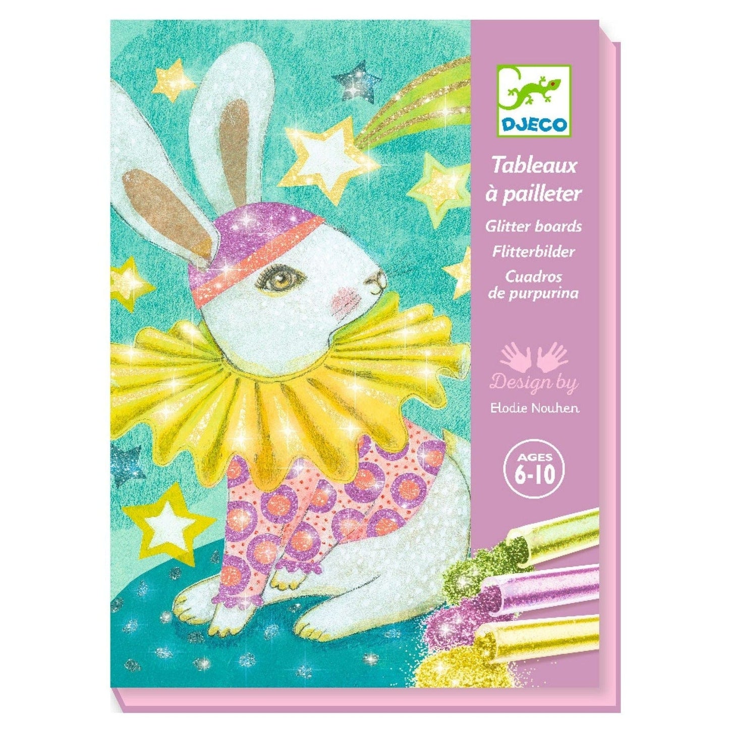 Design By Djeco Arte y Manualidades Glitter Carnaval De Los Animales DJ09524