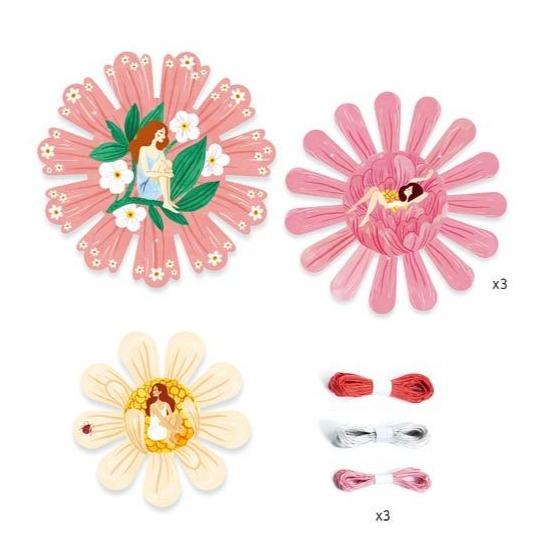 Design By Djeco Arte y Manualidades Hazlo tú mismo - 3 canastas de flores DJ07952