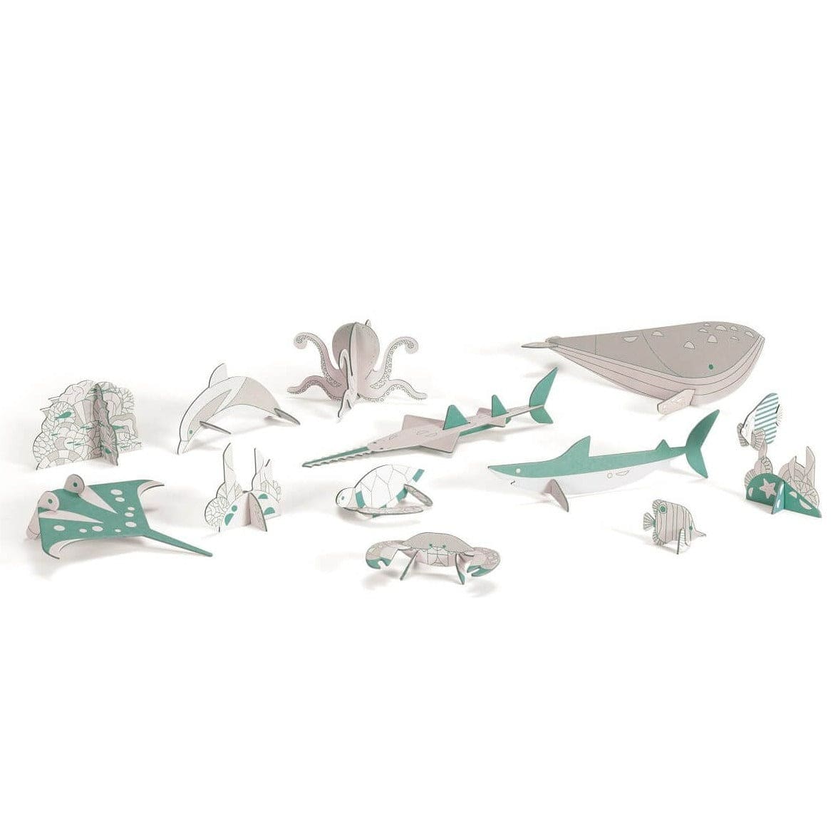 Design By Djeco Arte y Manualidades Hazlo Tú Mismo - Aminales Del Mar DJ08002