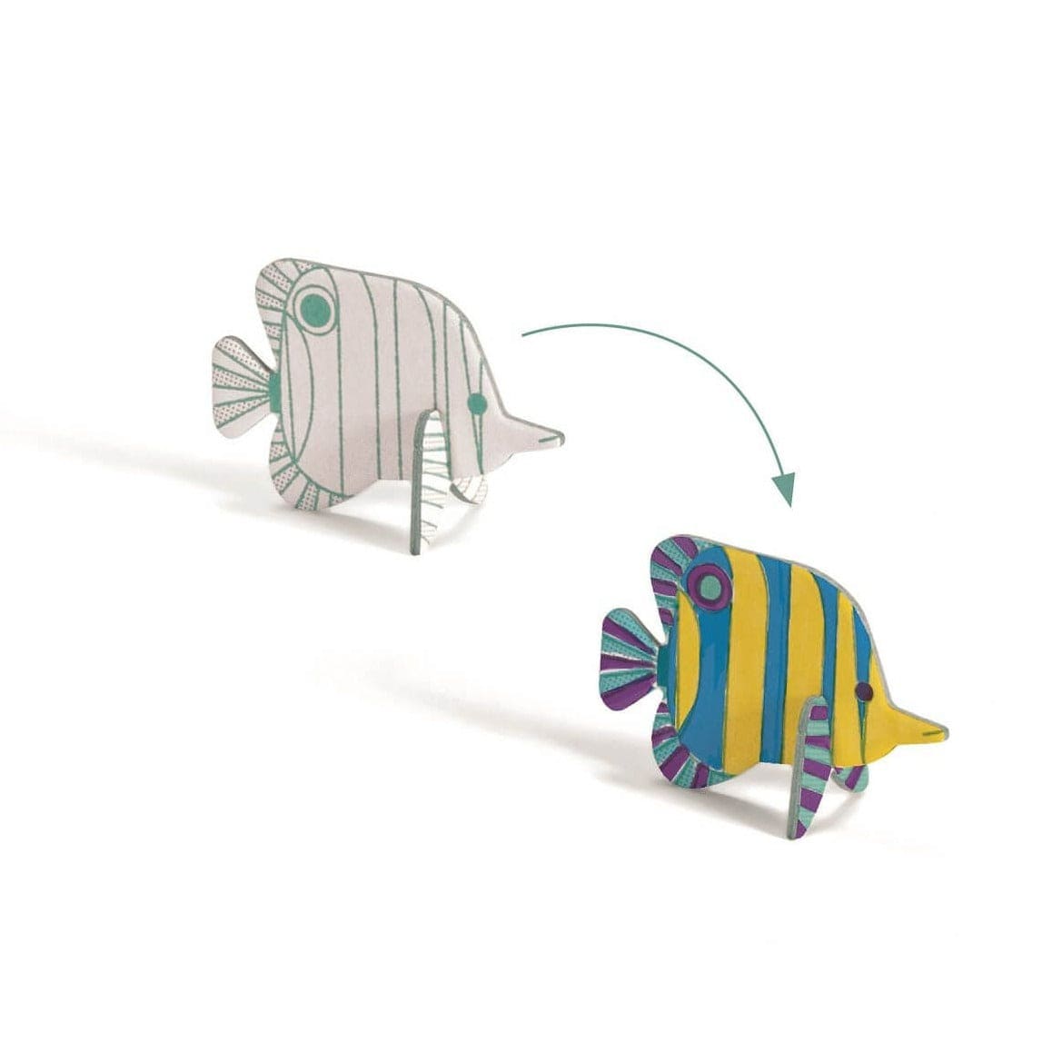 Design By Djeco Arte y Manualidades Hazlo Tú Mismo - Aminales Del Mar DJ08002