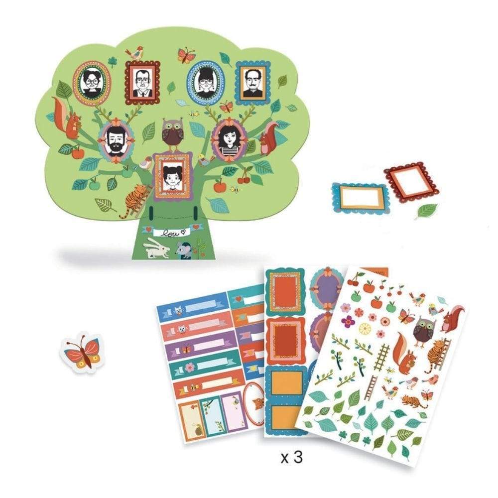 Design By Djeco Arte y Manualidades Hazlo tú mismo - Arbol Familiar DJ07914