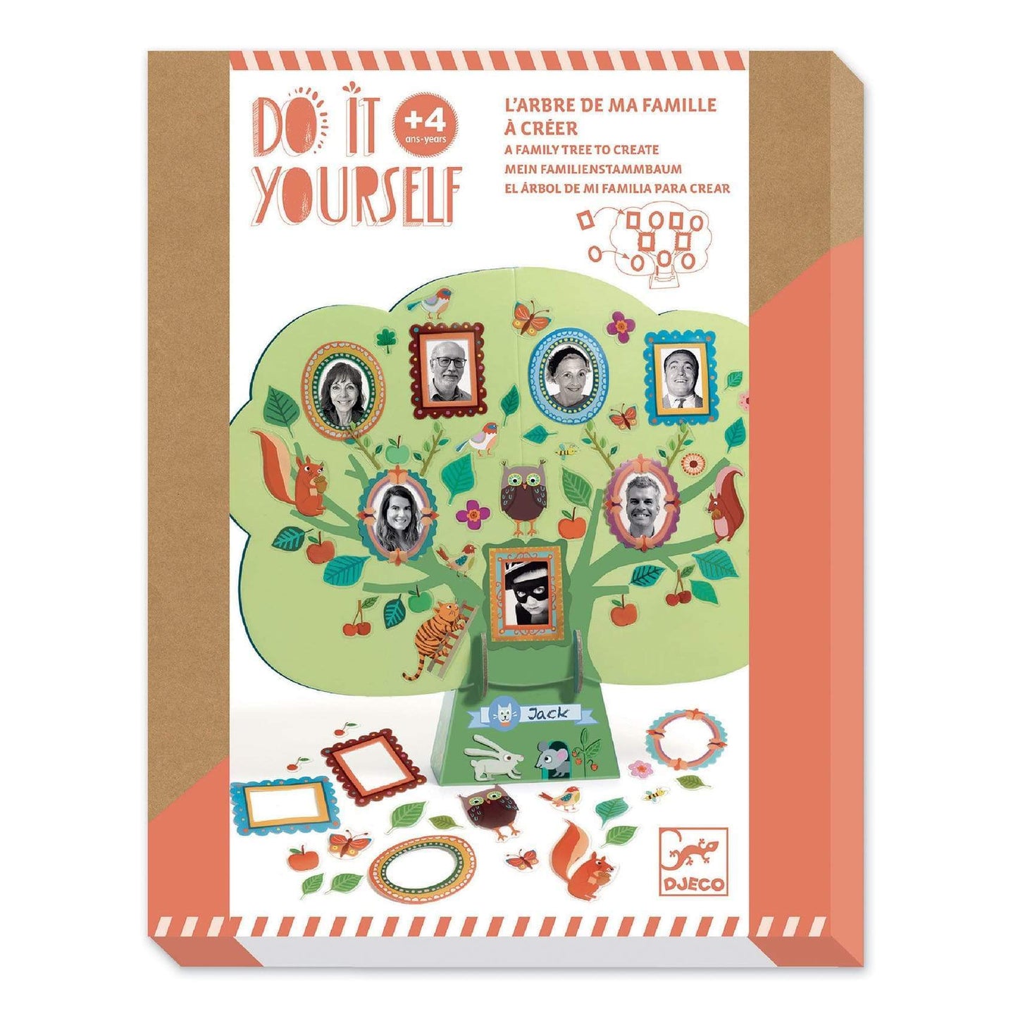Design By Djeco Arte y Manualidades Hazlo tú mismo - Arbol Familiar DJ07914