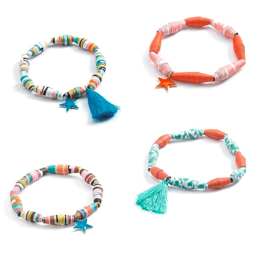 Design By Djeco Arte y Manualidades Hazlo Tú Mismo - Pulseras pop y coloridas