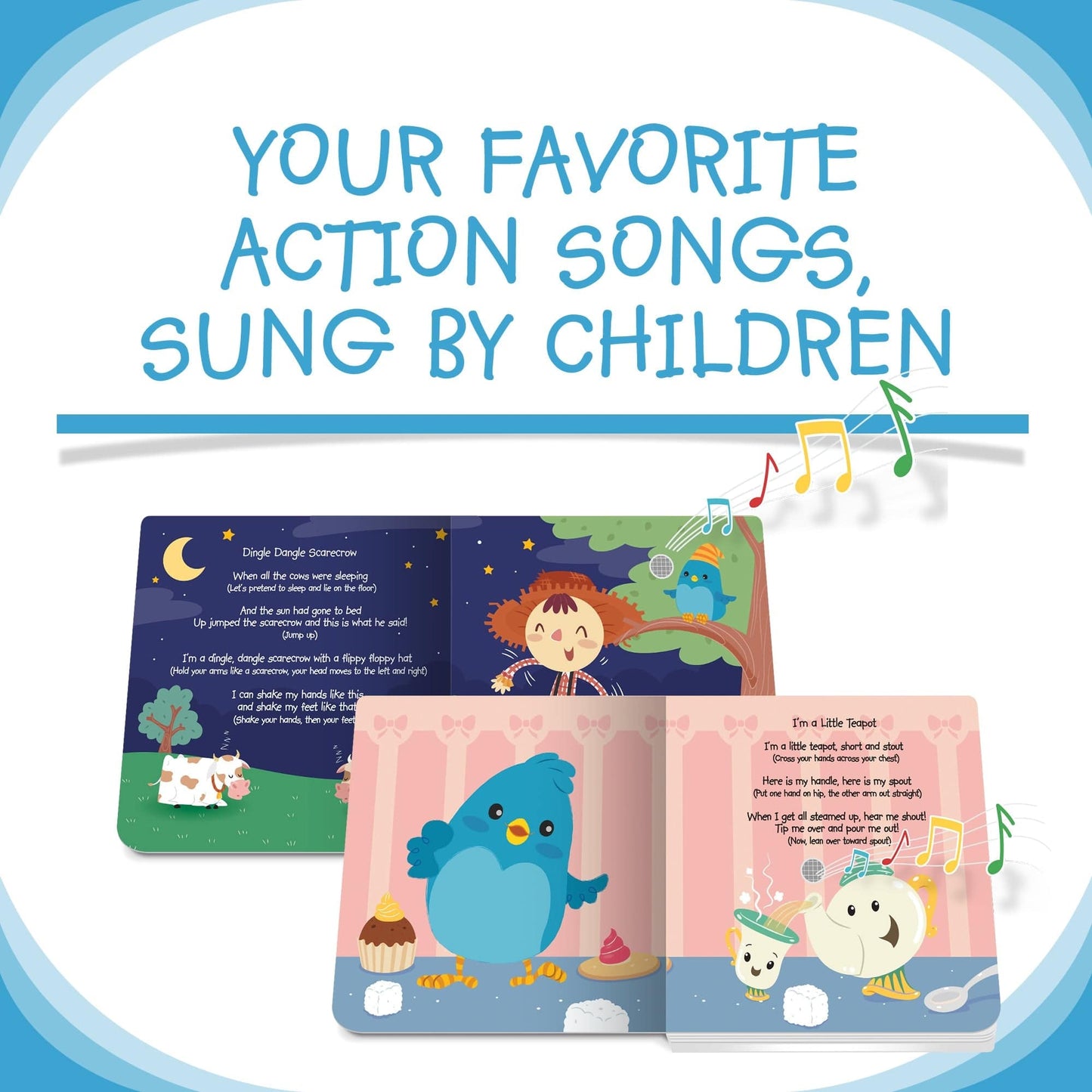 Ditty Bird Libros Libro Interactivo Musical Action Songs DI013