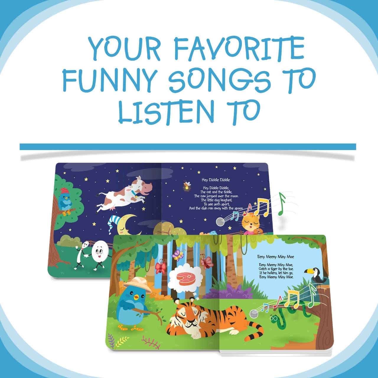 Ditty Bird Libros Libro Interactivo Musical Funny Songs DI018