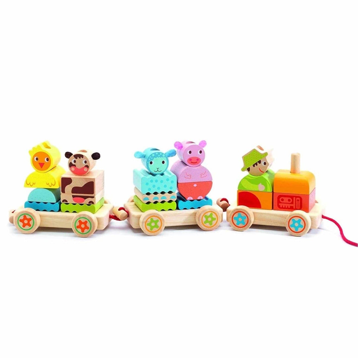 DJECO Arrastres Juego de arrastre Creaferme DJ06314