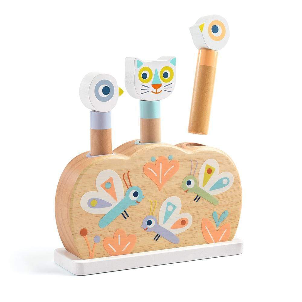 DJECO Bloques y Construcción +1 Juego de Muelles Baby Popi DJ06105