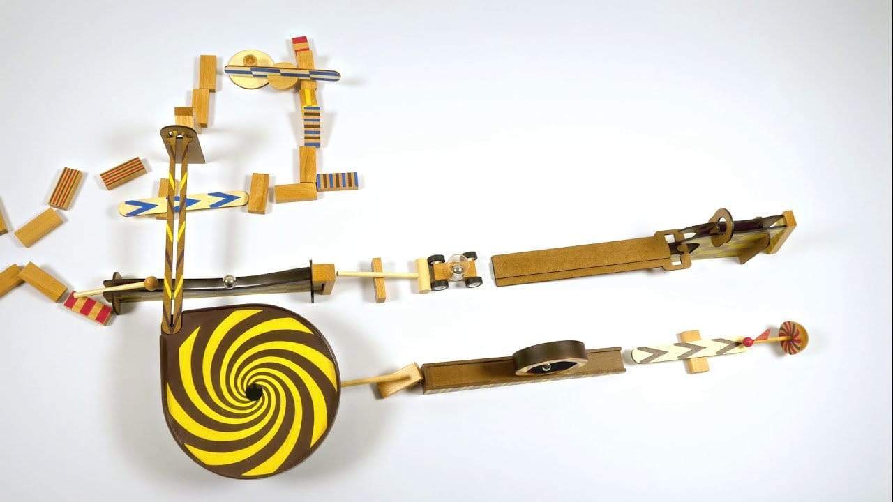 DJECO Bloques y Construcción +5 Juego de acción y reacción Zig and Go 45 piezas - Djeco DJ05643