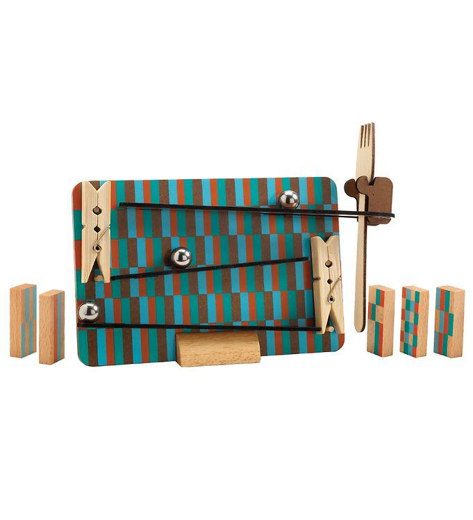 DJECO Bloques y Construcción Juego de acción y reacción Zig and Go Fork 14 piezas - Djeco DJ05646