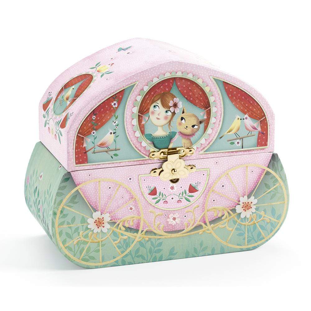DJECO Decoración Joyero Musical - Carriage Ride DJ06604