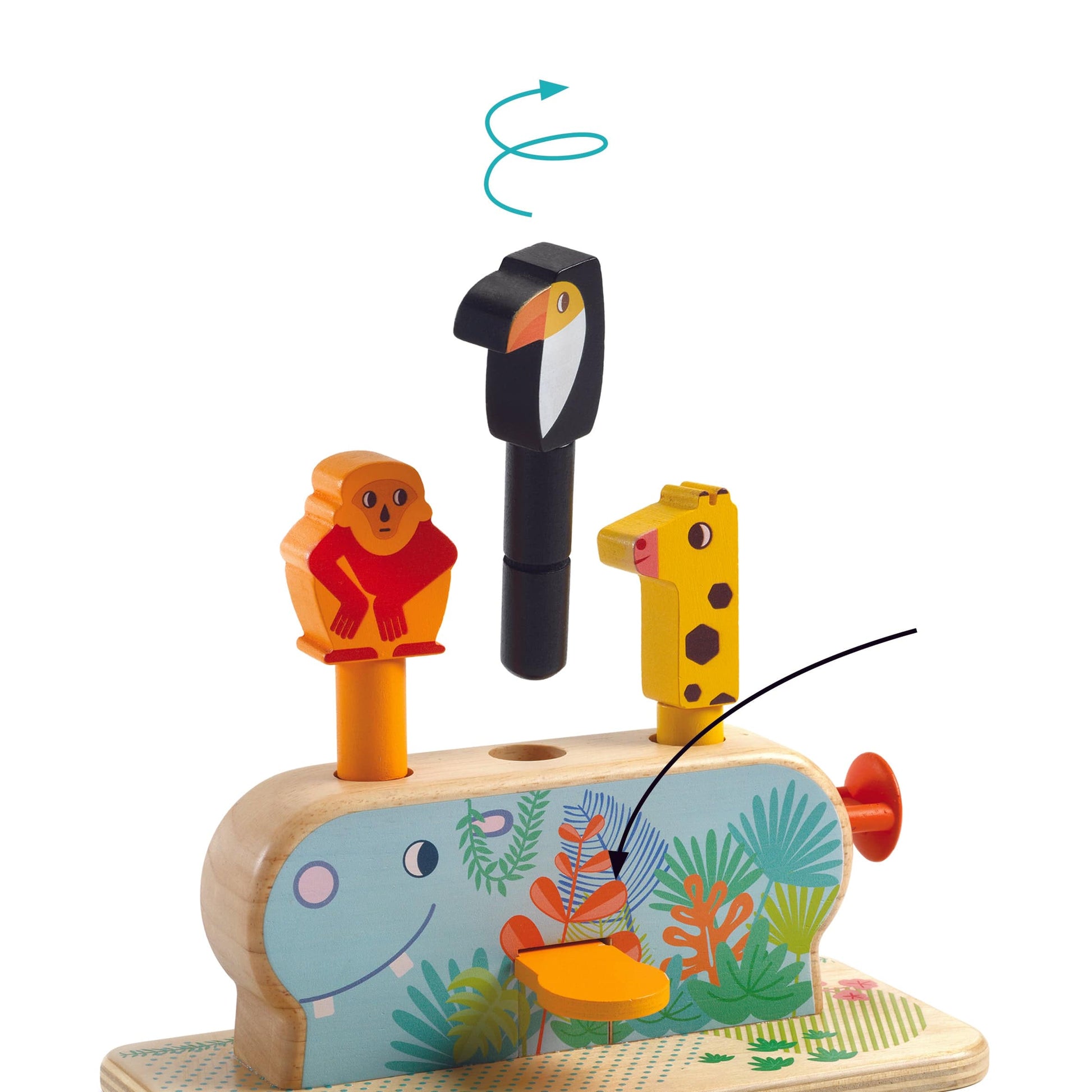 DJECO Destreza y Habilidades Juego de Actividades Multi Pop DJ06291