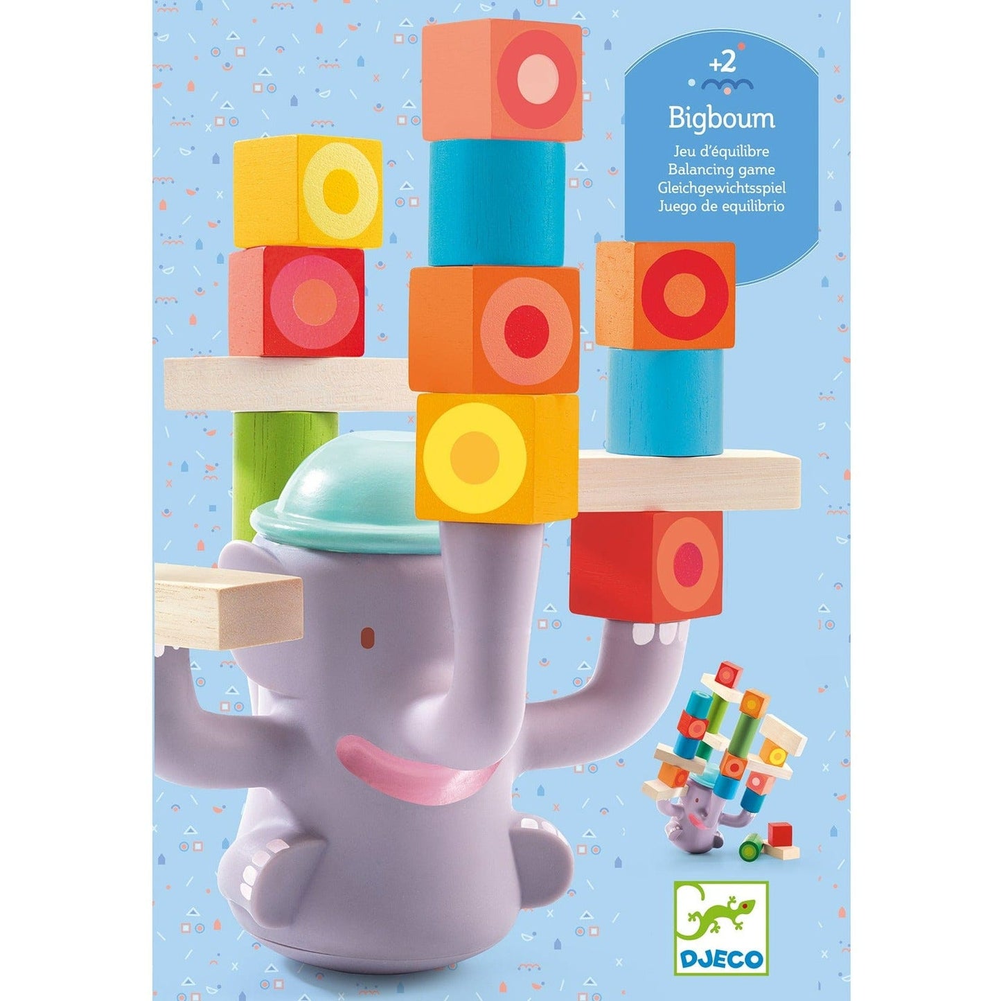 DJECO Destreza y Habilidades Juego de equilibrio Bigboum - Djeco DJ06321