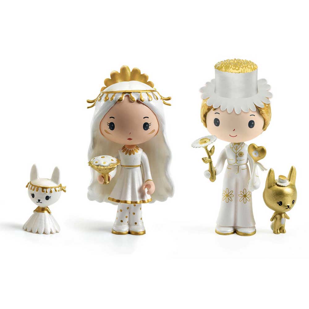 DJECO Figuras de colección Figura Coleccionable Margarita & Leopoldo tinyly DJ06959