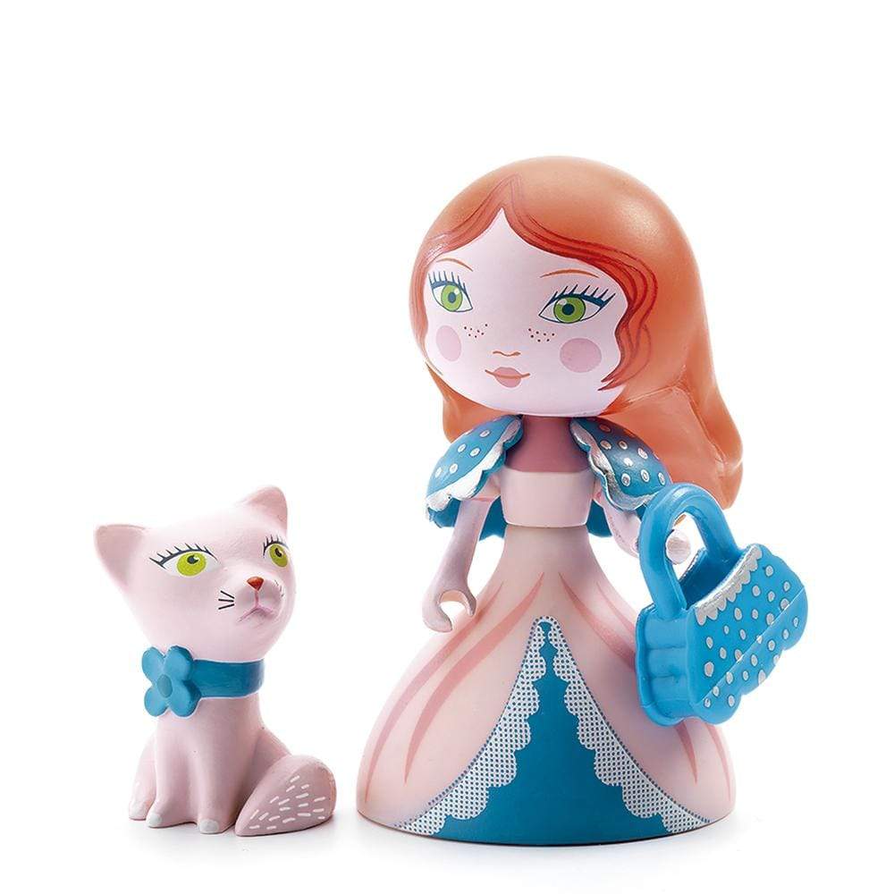 DJECO Figuras de colección Princesas Arty Toys - Rosa & Cat DJ06777