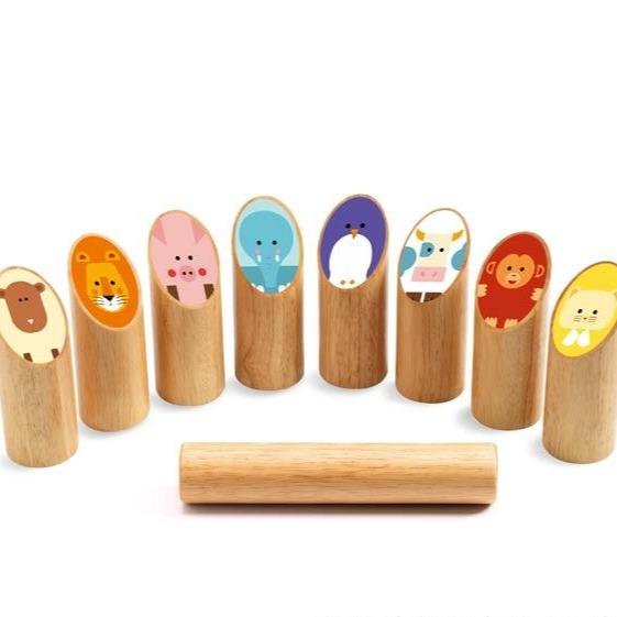 DJECO Juegos de Exterior Juego de Bowling Kyyanimo DJ02040