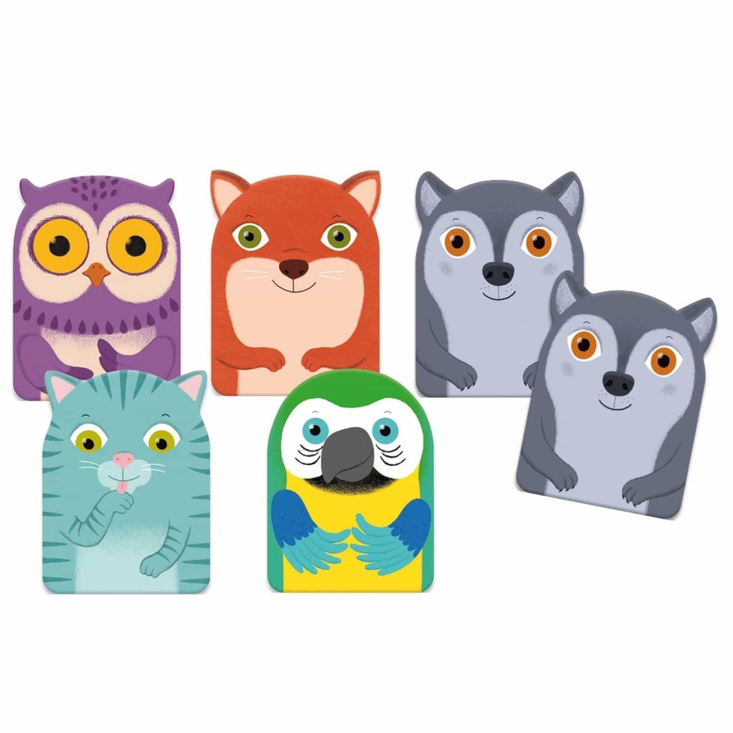 DJECO Juegos de memoria y lógica Juego de cartas Little Family DJ05062