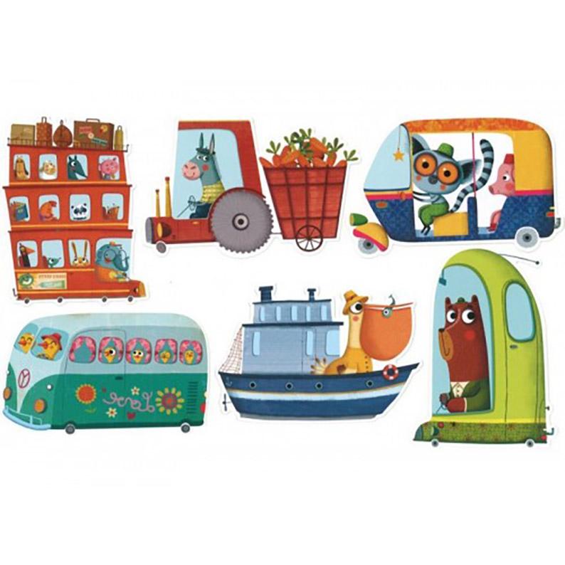 DJECO Juegos de mesa +3 Juego de Cartas Batapuzzle DJ05125