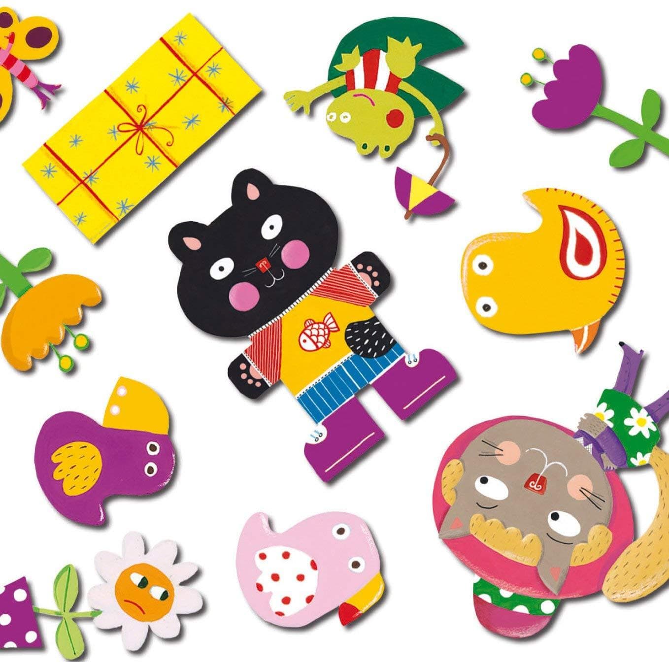 DJECO Juegos de mesa +3 Juego de Cartas Mini match DJ05175