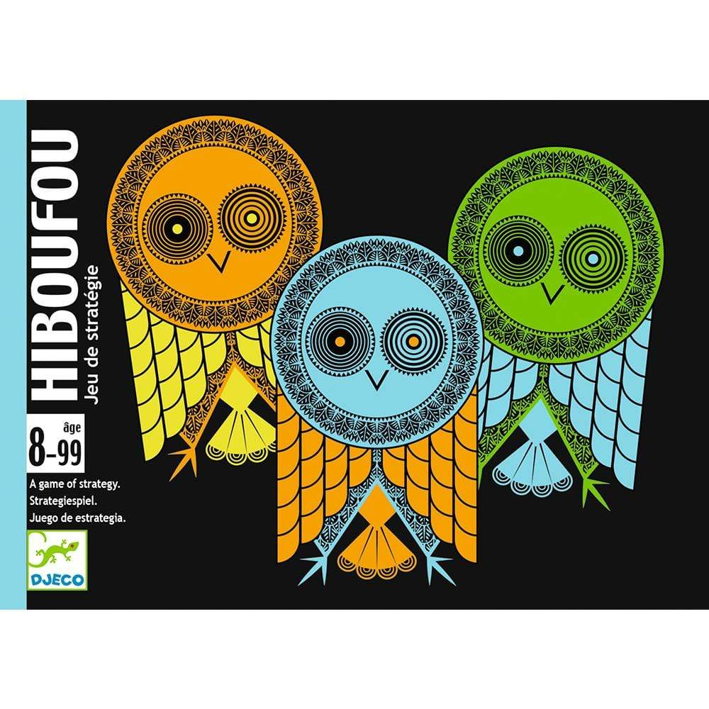 DJECO Juegos de mesa +7 Juego de Cartas Hiboufou DJ05190