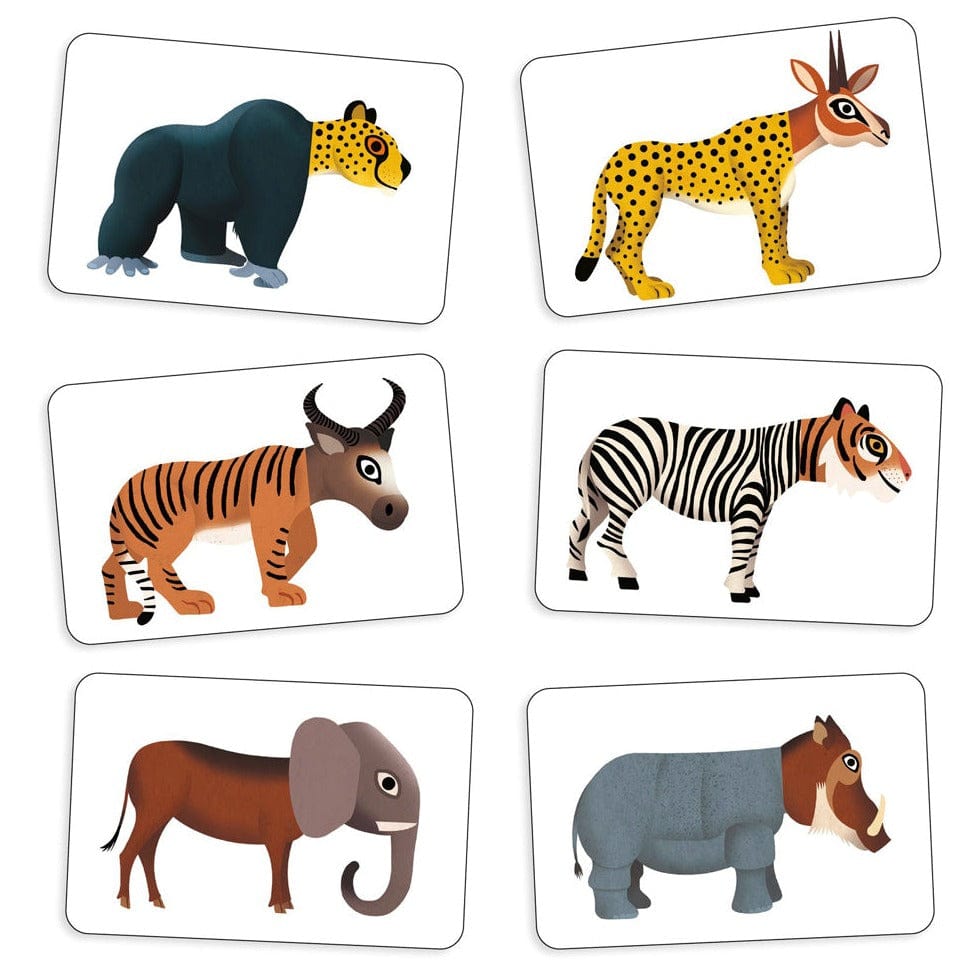 DJECO Juegos de mesa Juego de cartas Anijumble DJ05092