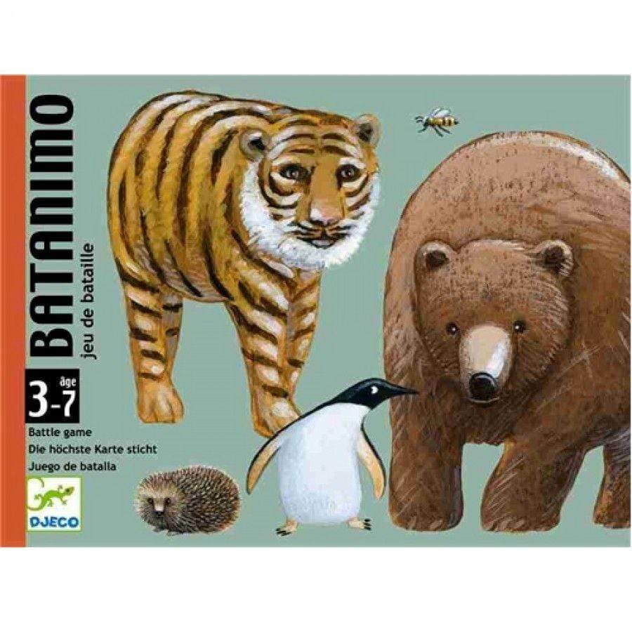 DJECO Juegos de mesa Juego de Cartas Batanimo DJ05177