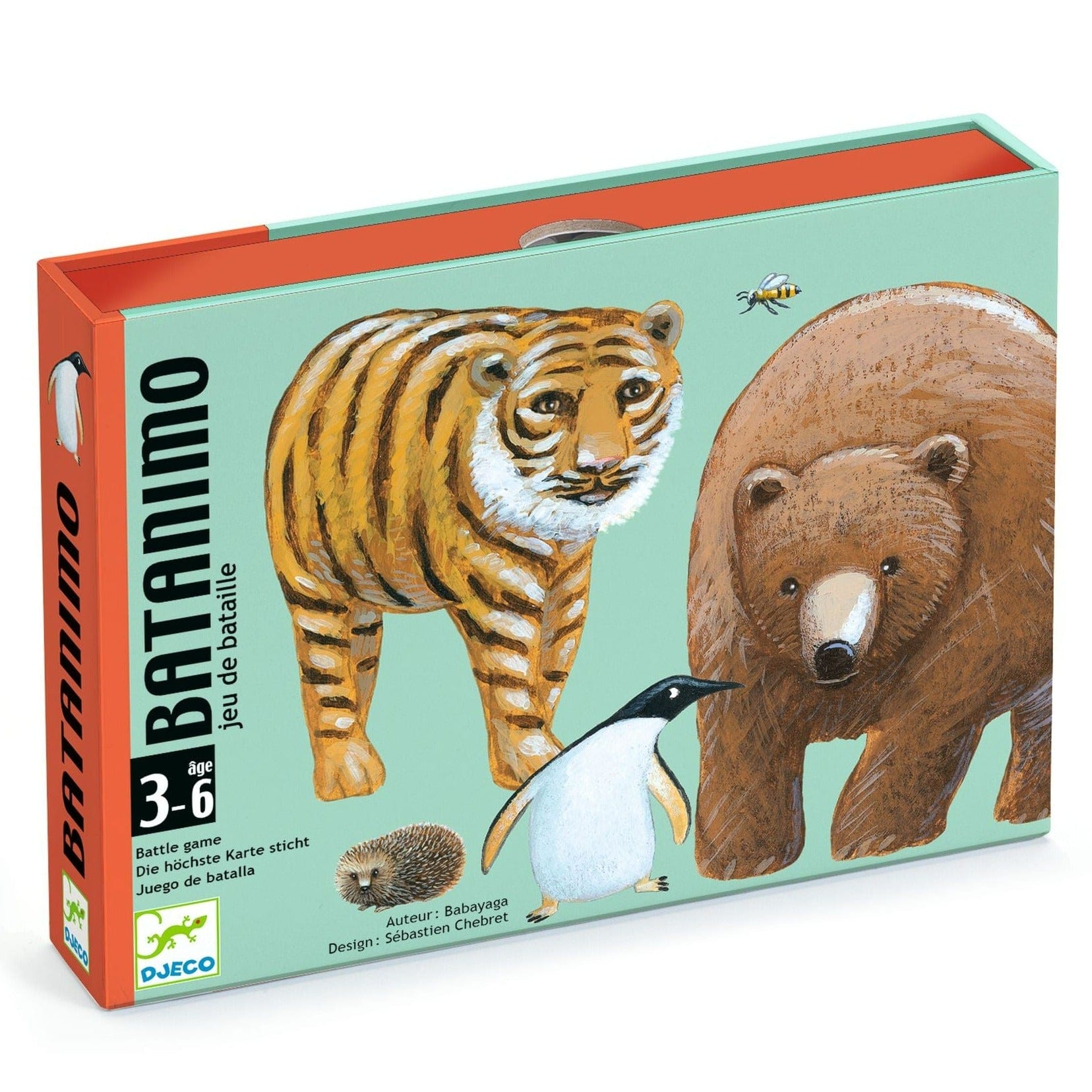 DJECO Juegos de mesa Juego de Cartas Batanimo DJ05177