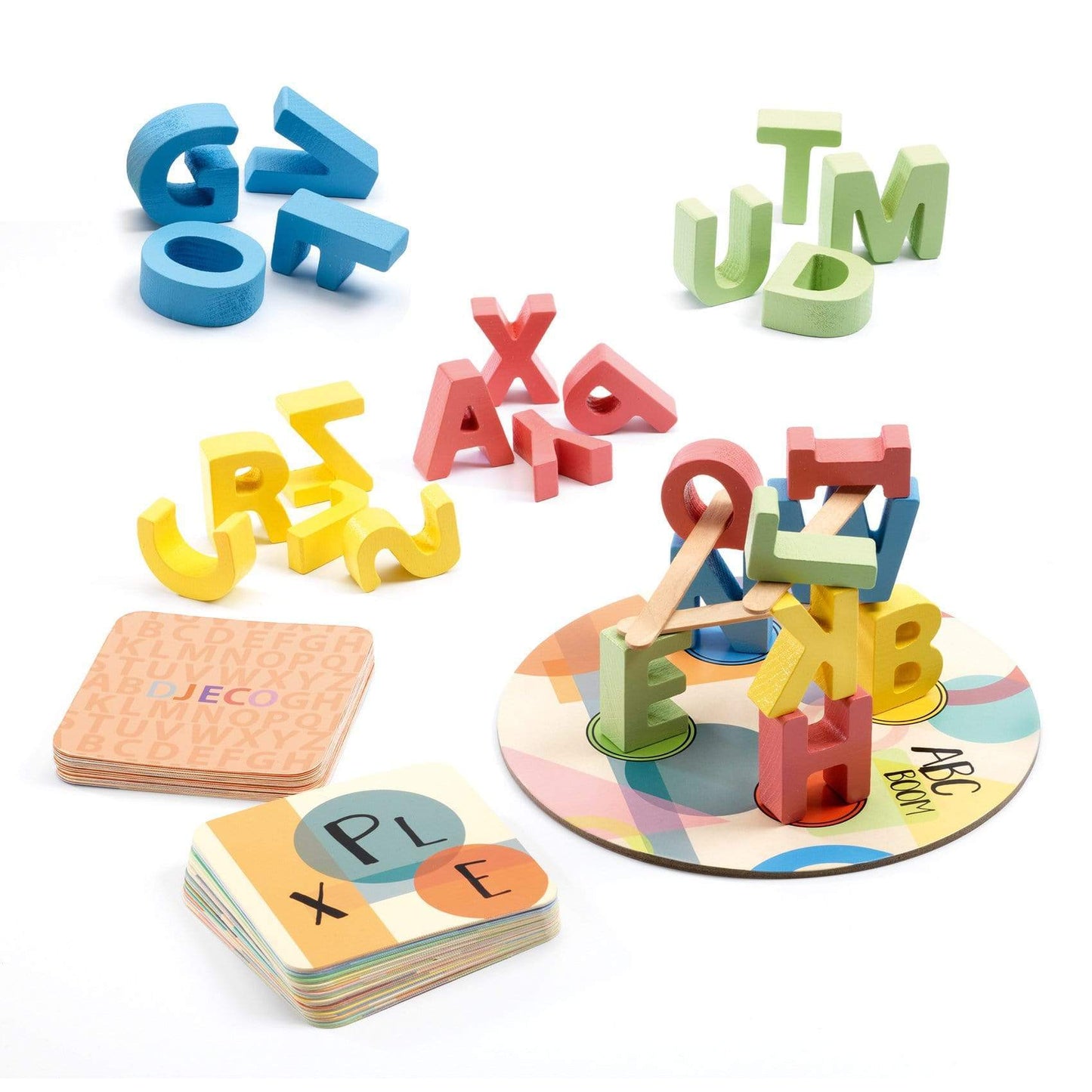 DJECO Juegos de mesa Juego de mesa ABC Boom DJ08543