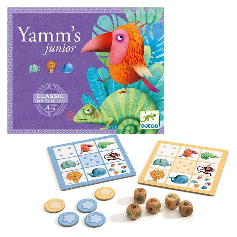 DJECO Juegos de mesa Juego de Mesa Yamm's Junior DJ05209