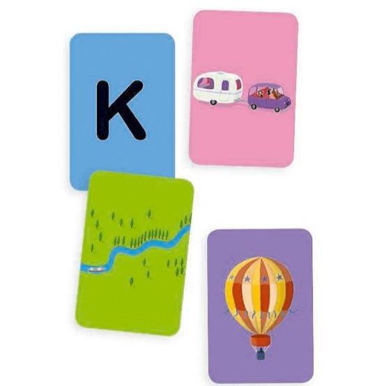 DJECO Juegos de mesa Juego de Observación Mini Travel Katuvu DJ05371