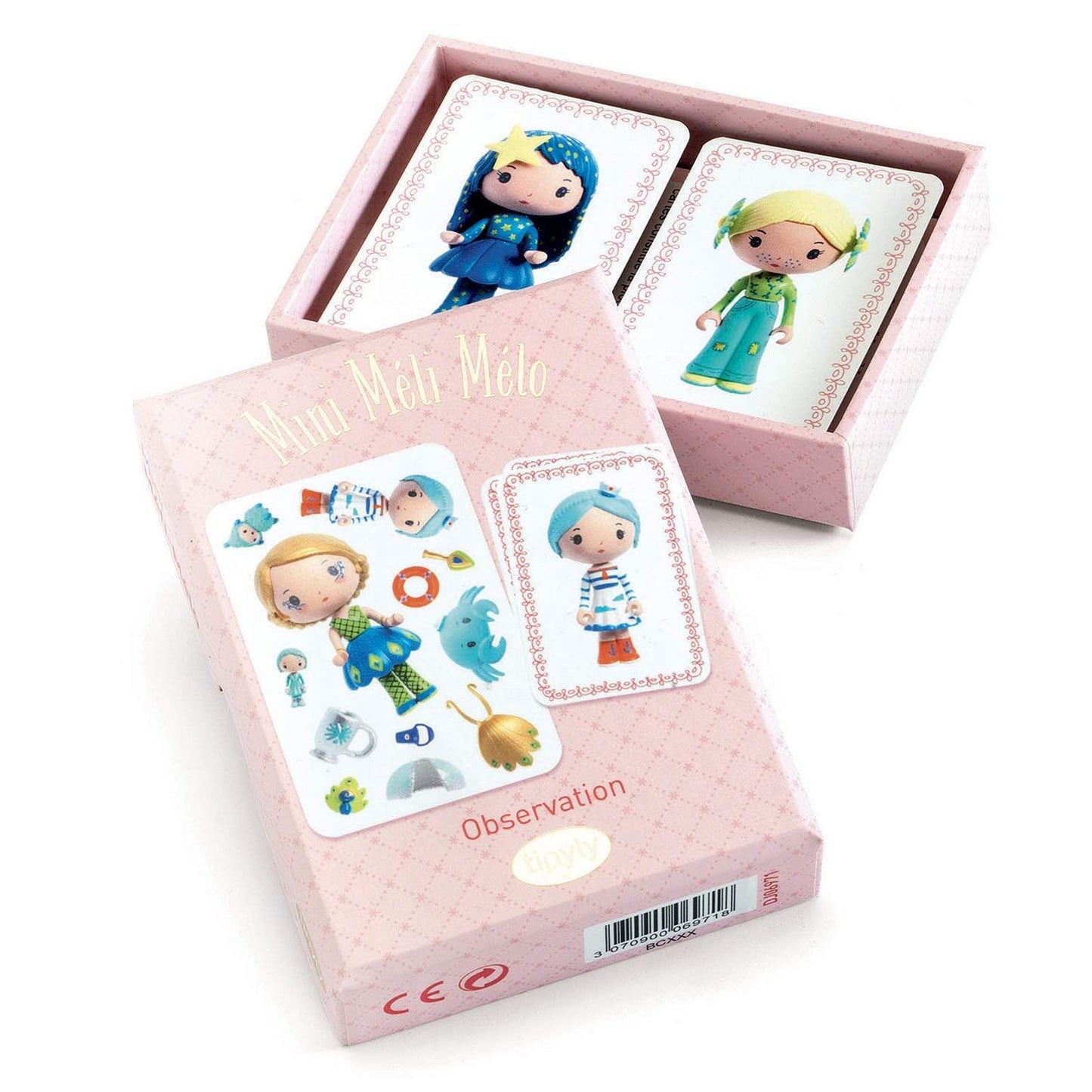 DJECO Juegos de mesa Mini Meli Melo de la linea Tinyly -Djeco DJ06971