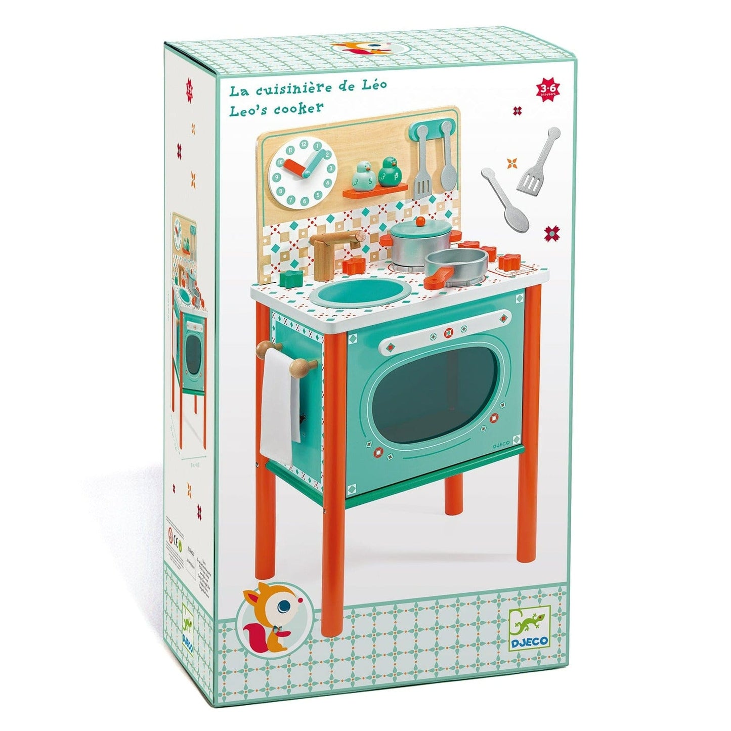 DJECO Juegos de roles Cocina Leo DJ06626