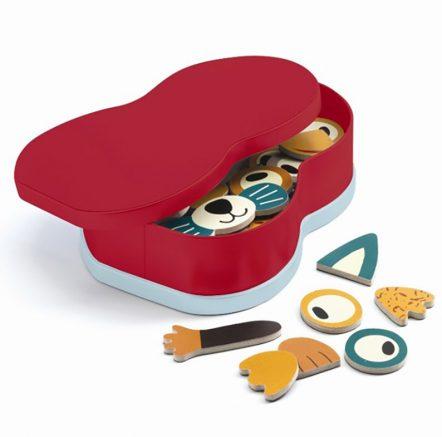 DJECO Juegos Magnéticos +2 Juego Magnético Animales DJ03085