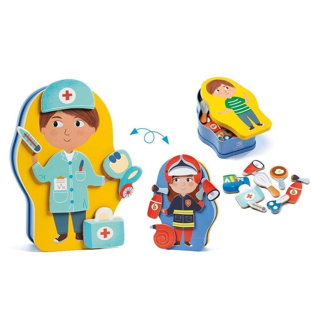 DJECO Juegos Magnéticos Juego Magnético Jobissimo DJ03086