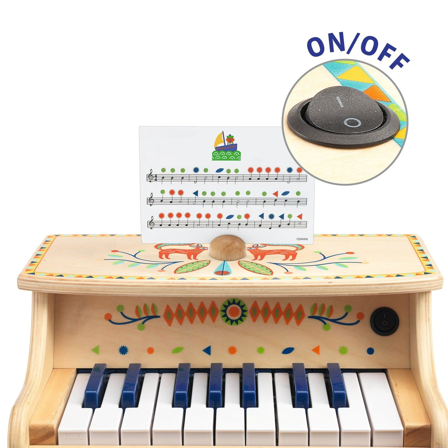 DJECO Música y teatro Piano Animambo DJ06006