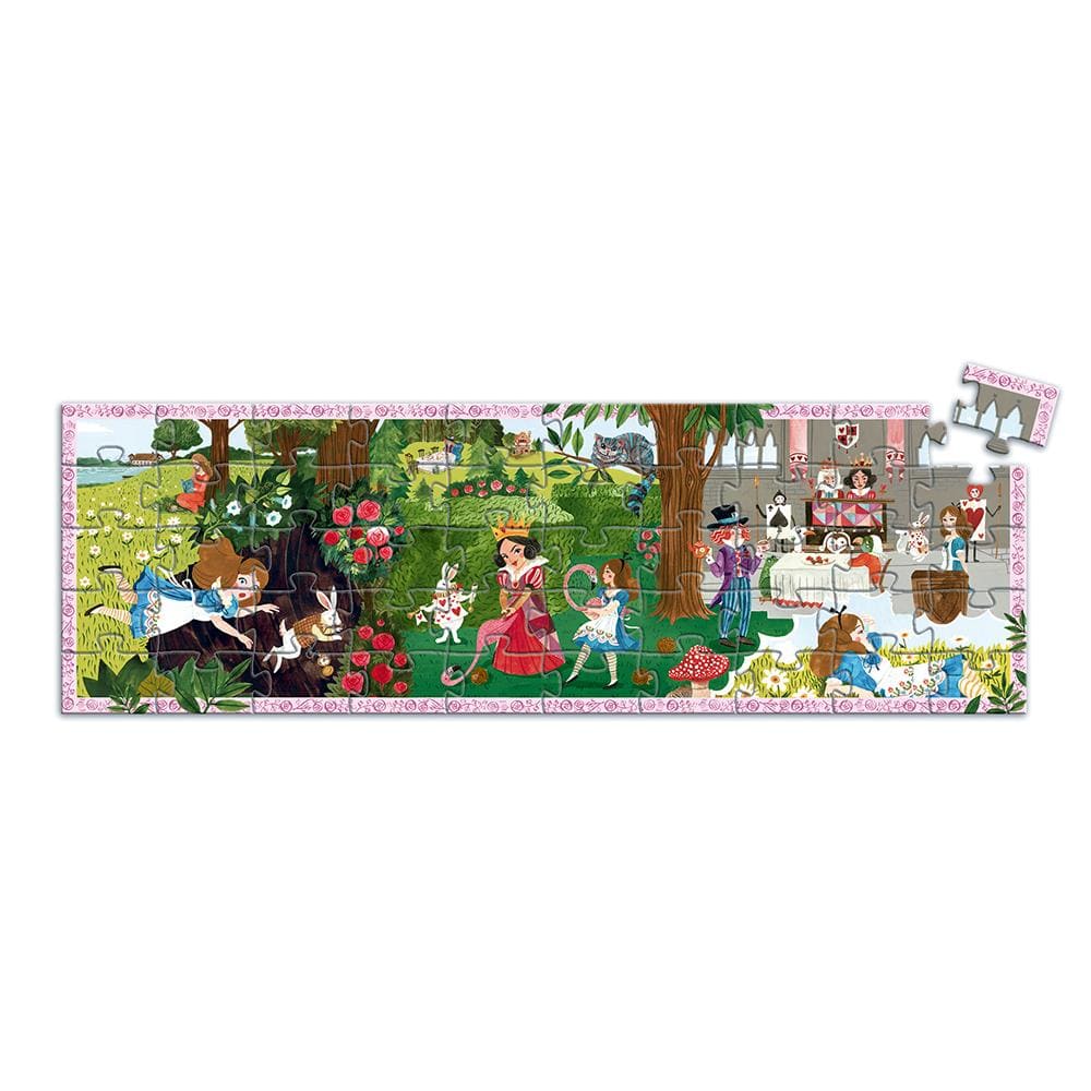 DJECO Puzzles y encajes Puzzle Alicia en el País de las Maravillas 50 piezas DJ07260