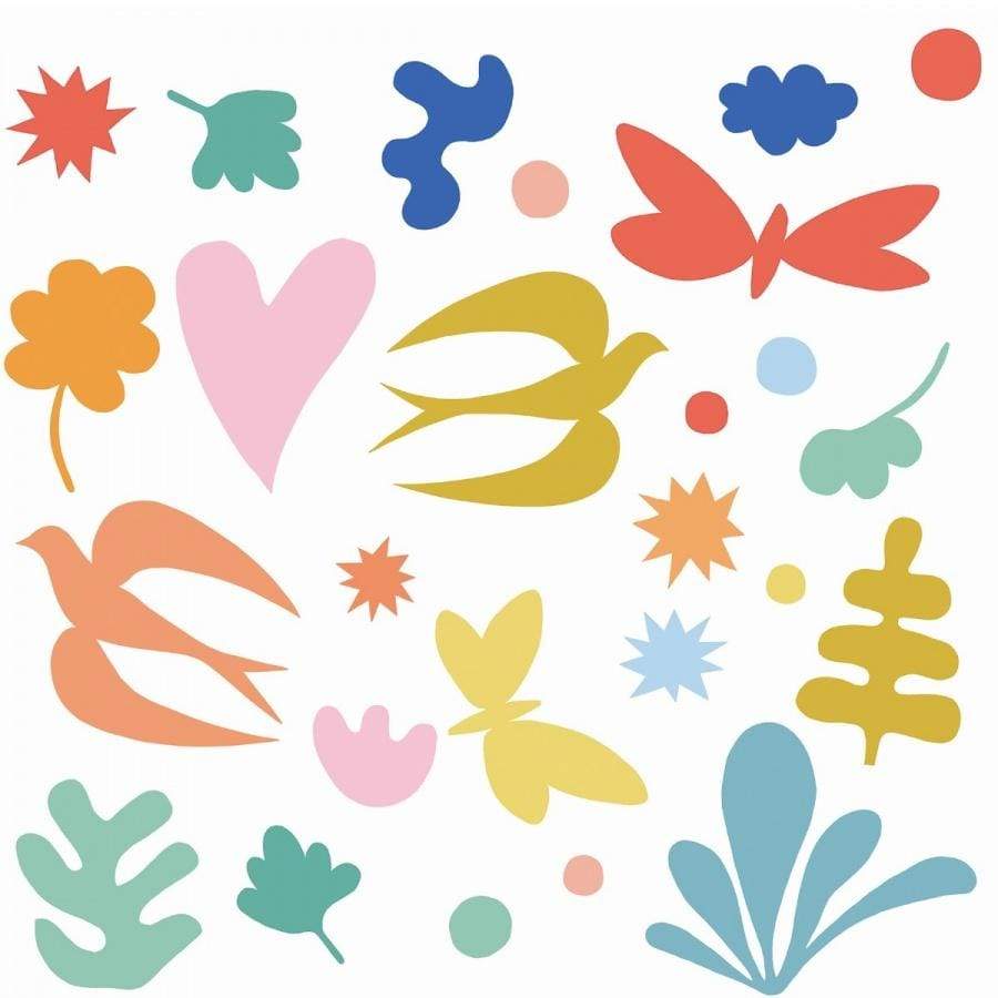 Little Big Room Arte y Manualidades 36 stickers Coloured Fantasy DD05055