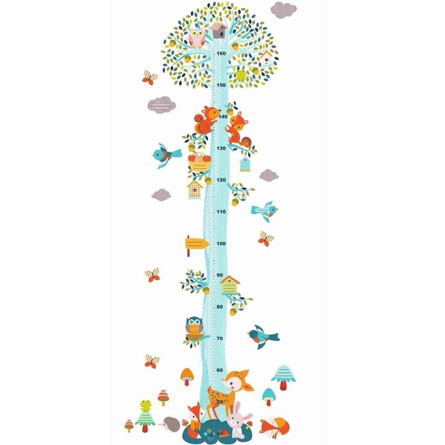 Little Big Room Arte y Manualidades Tabla de altura de Amigos del Bosque DD04039