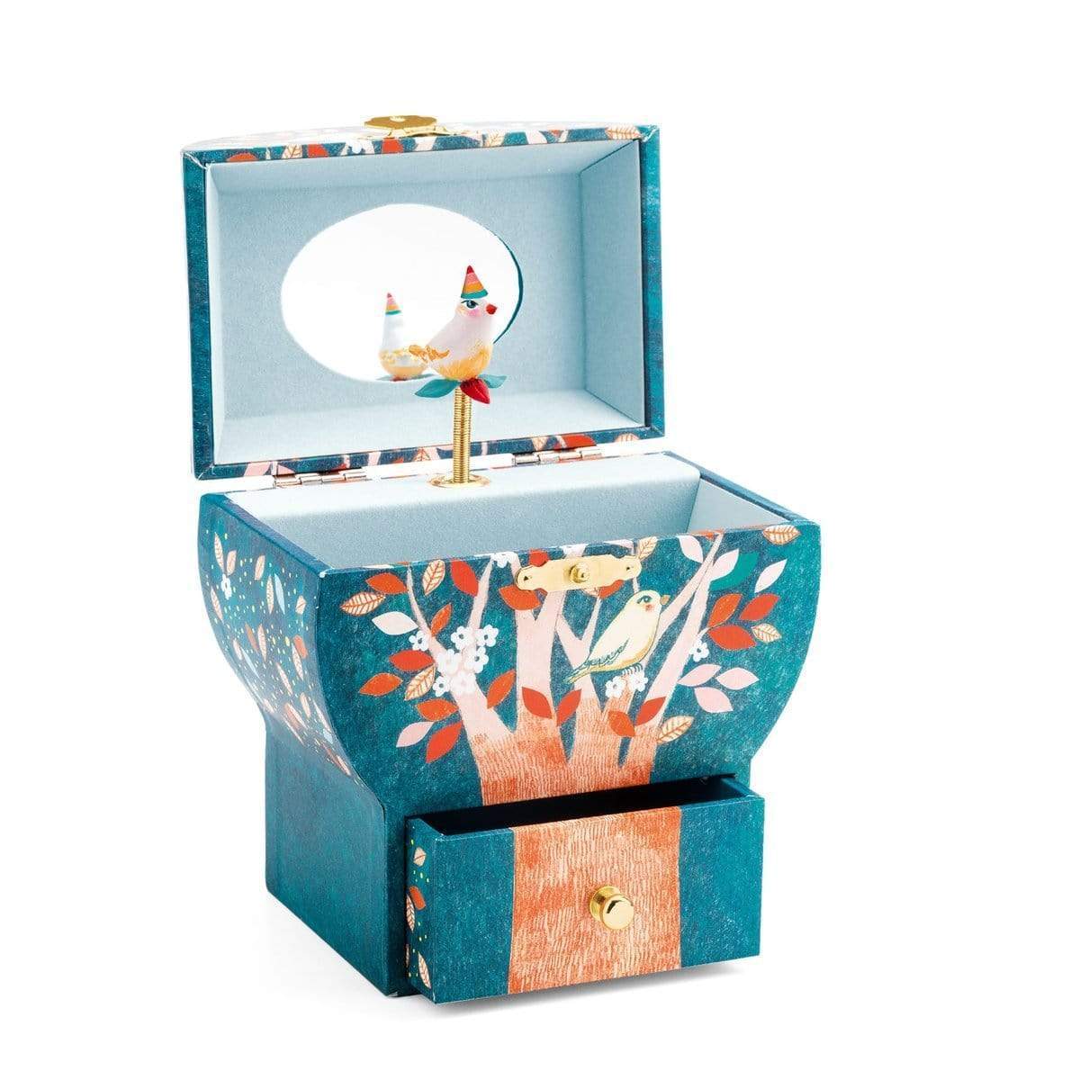 Little Big Room Decoración Caja Musical Poetic Tree DJ06592