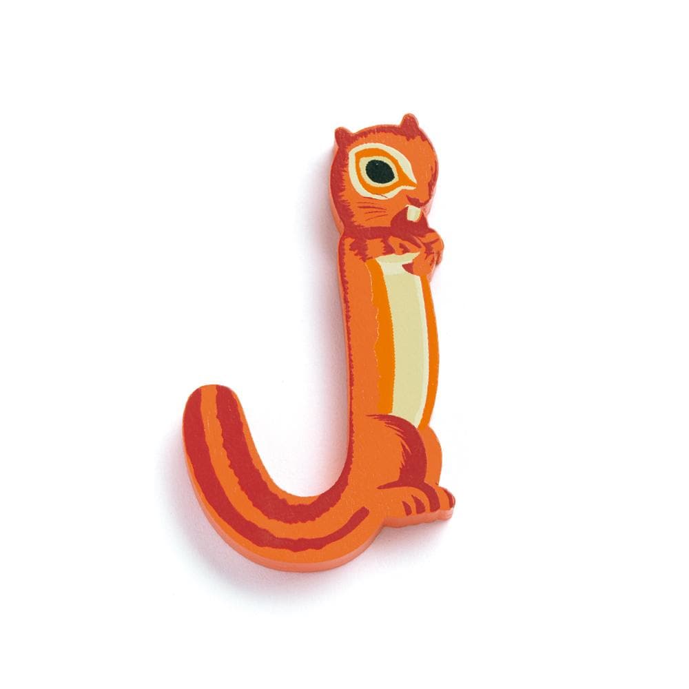 Little Big Room Decoración Letras de Animales "J" DD04849