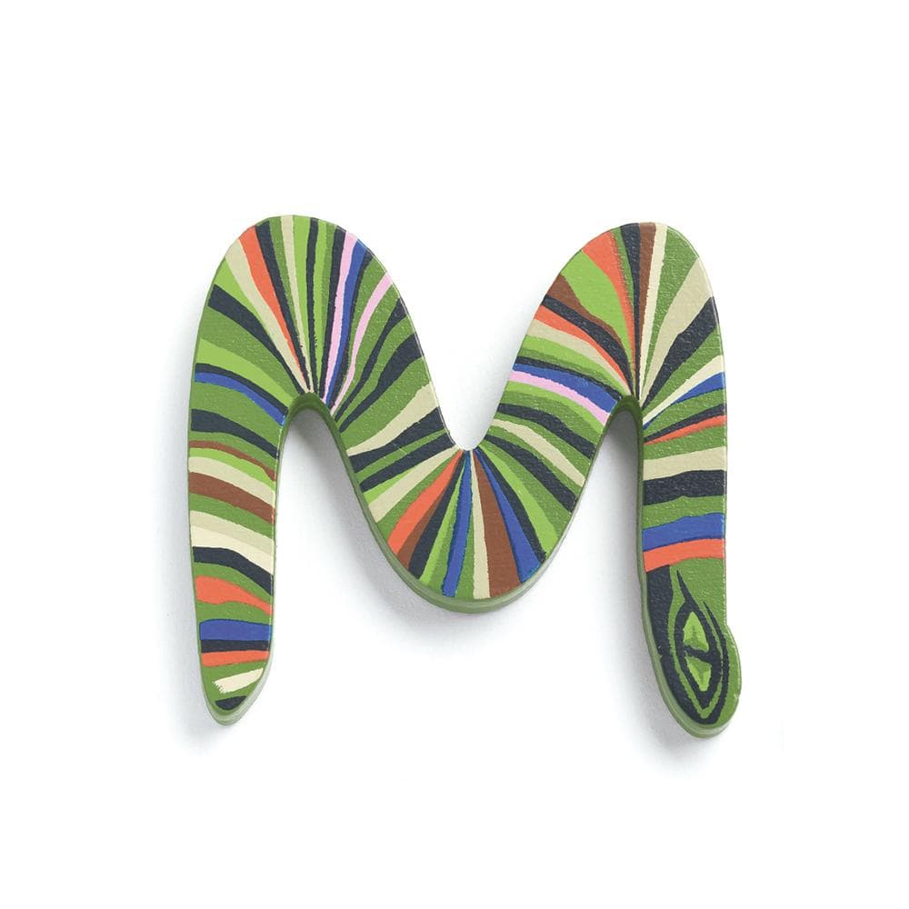 Little Big Room Decoración Letras de Animales "M" DD04852