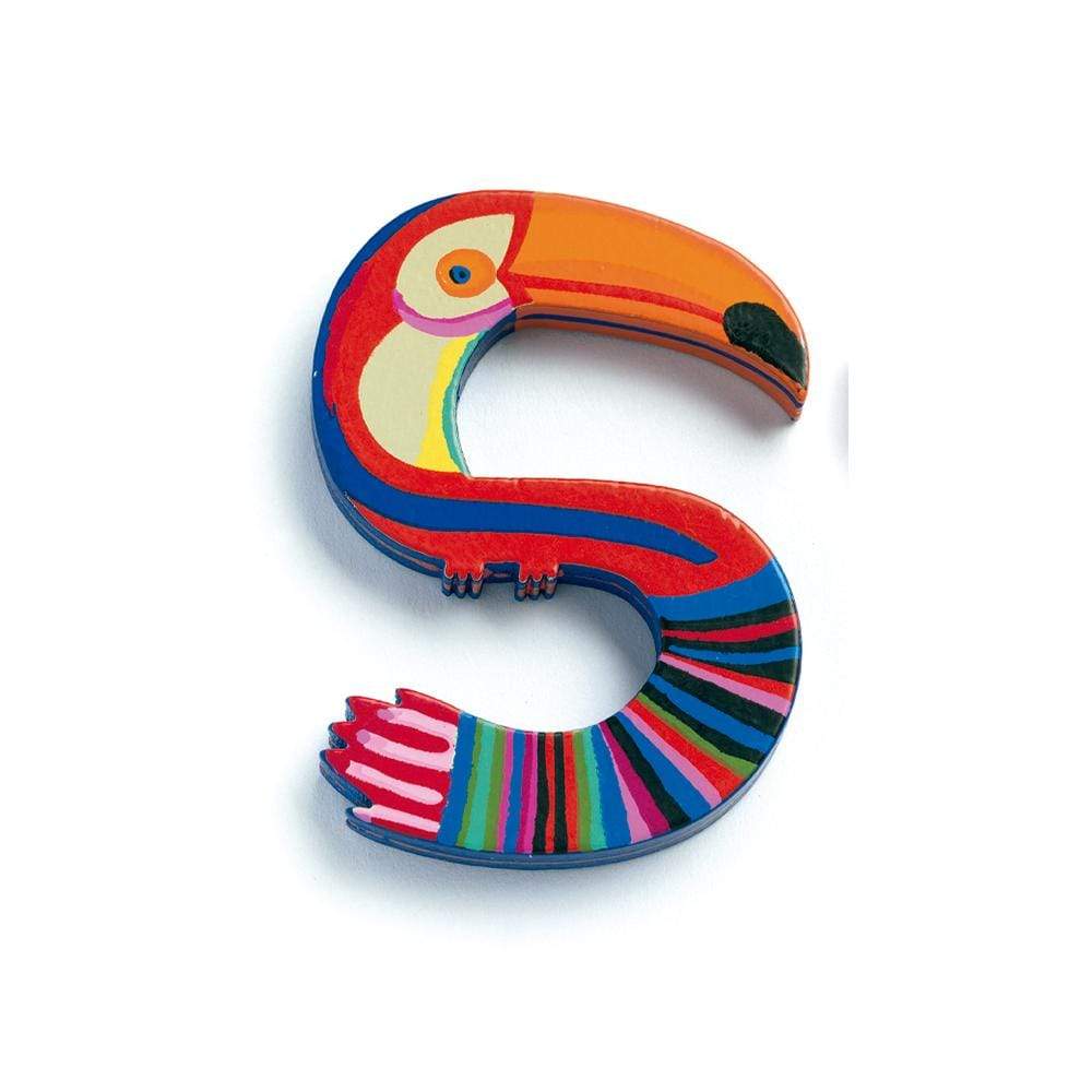 Little Big Room Decoración Letras de Animales "S" DD04858