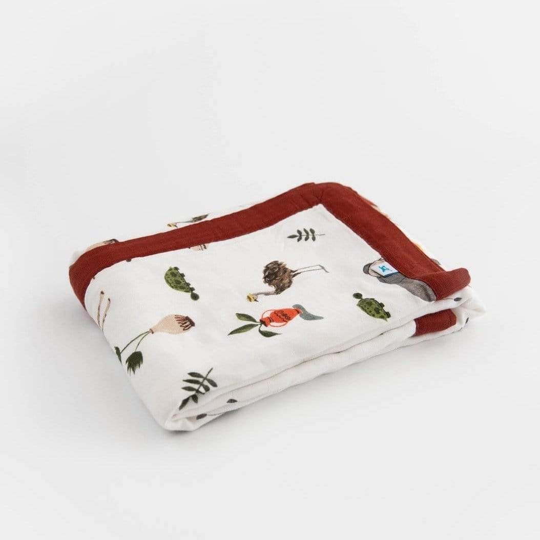 LITTLE UNICORN Accesorios bebé Manta Deluxe Muselina - Safari UB2301
