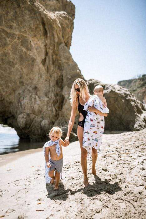 LITTLE UNICORN Accesorios bebé Pack 3 Tutos Muselina Swaddle - Summer Vibe Set UB0025