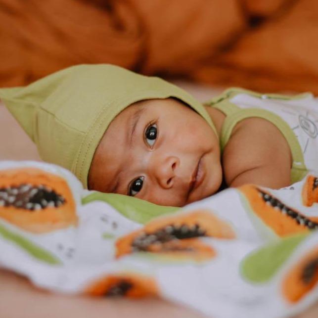 LITTLE UNICORN Accesorios bebé Tuto Swaddle Muselina - Papaya UB01C7