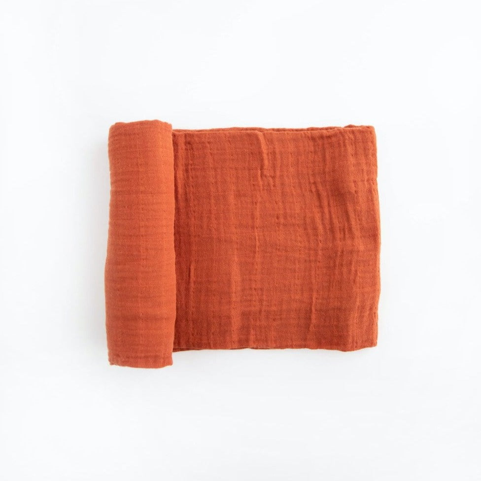 LITTLE UNICORN Accesorios bebé Tuto Swaddle Muselina - Rust