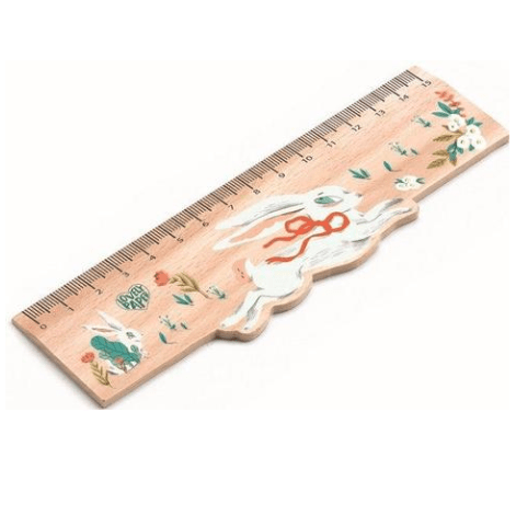 Lovely Paper Arte y Manualidades +5 Regla de Madera Lucille DD03542