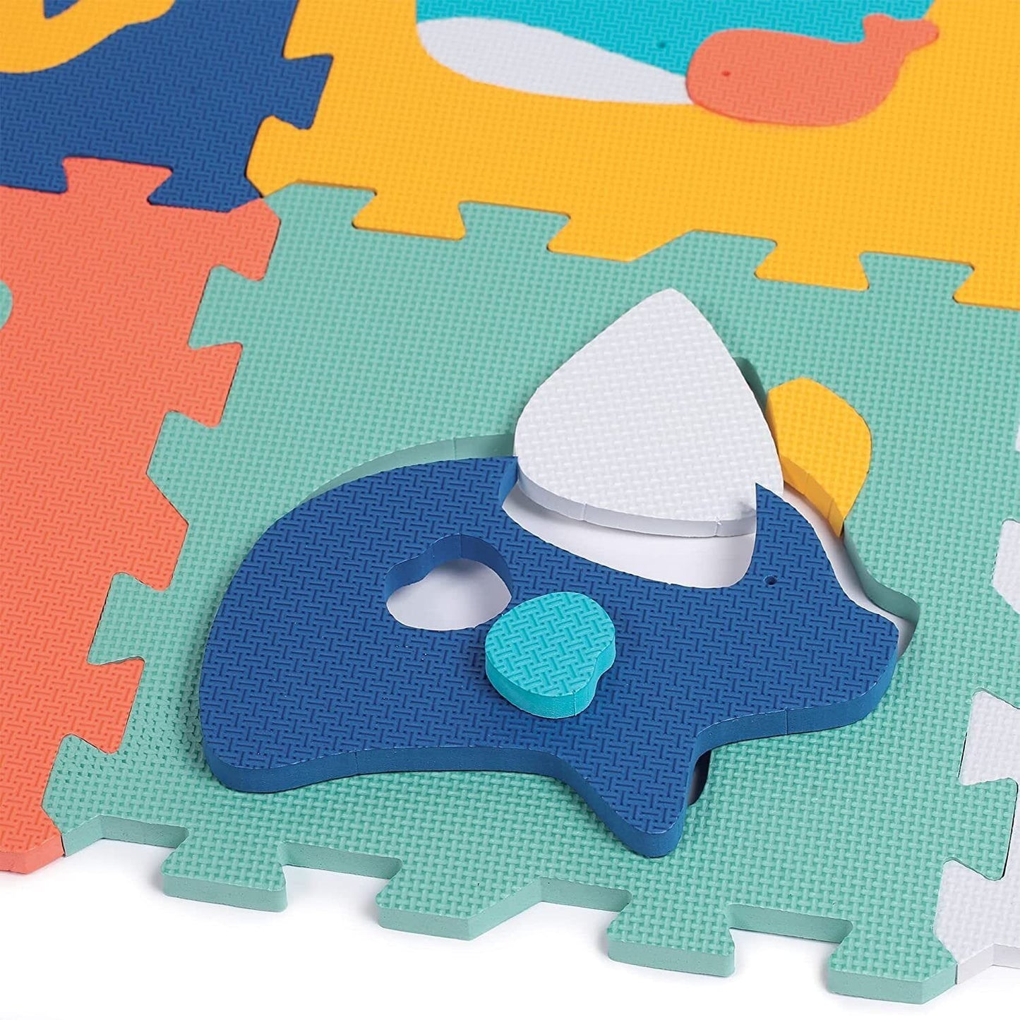 LUDI Decoración Alfombra de Juego Animales