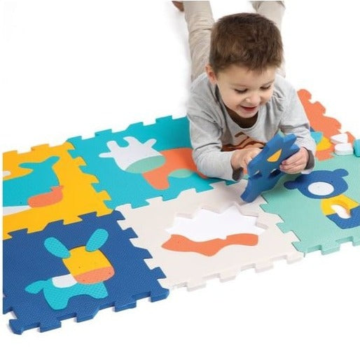 LUDI Decoración Alfombra de Juego Animales