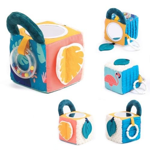 LUDI Destreza y Habilidades Cubo Actividades Sensoriales hoja LU30088