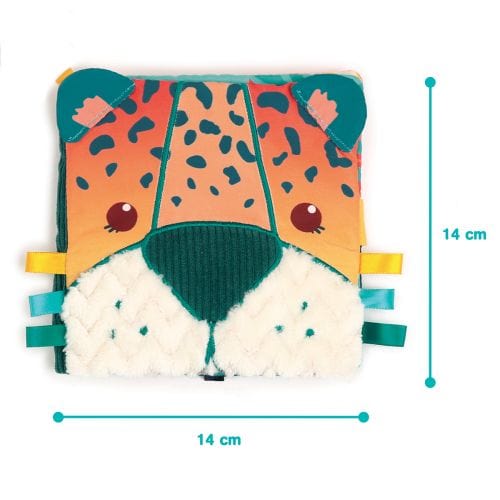 LUDI Libro Actividades Libro de tela “Jungla” LU30087